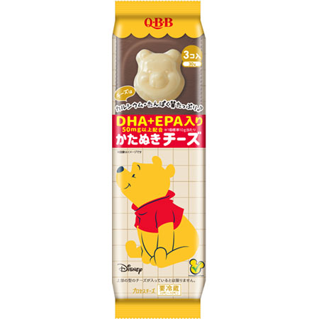 Product detail | Cute Cheese Bits Winnie the Pooh containing DHA + 